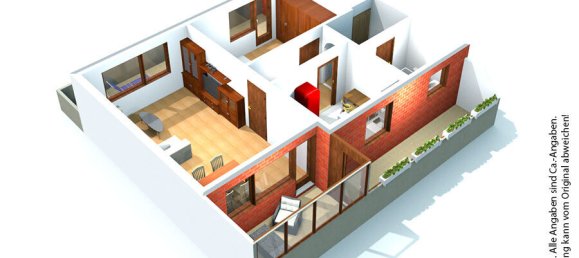 2 rooms Apartment in Wilhelmshaven, Germany No. 61832 20