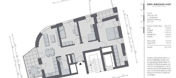 Apartamento de 3 habitaciónes en Tuttlingen, Germany No. 44434 2