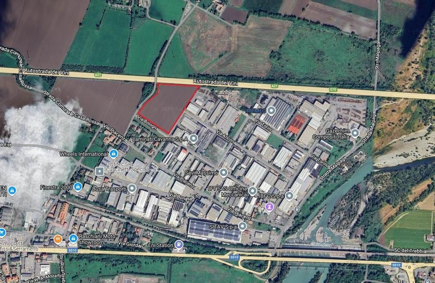 31790m² Land in Calendasco, Italy No. 211812