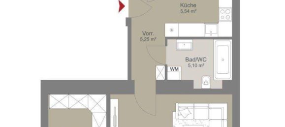 2-Zimmer Wohnung in Währing, Austria, Nr. 65757 16
