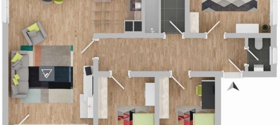 3 chambres Appartement à Karlsruhe, Germany No. 230634 9