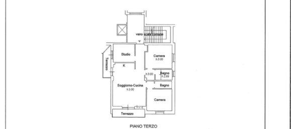3 rooms Apartment in Siena, Italy No. 92733 15