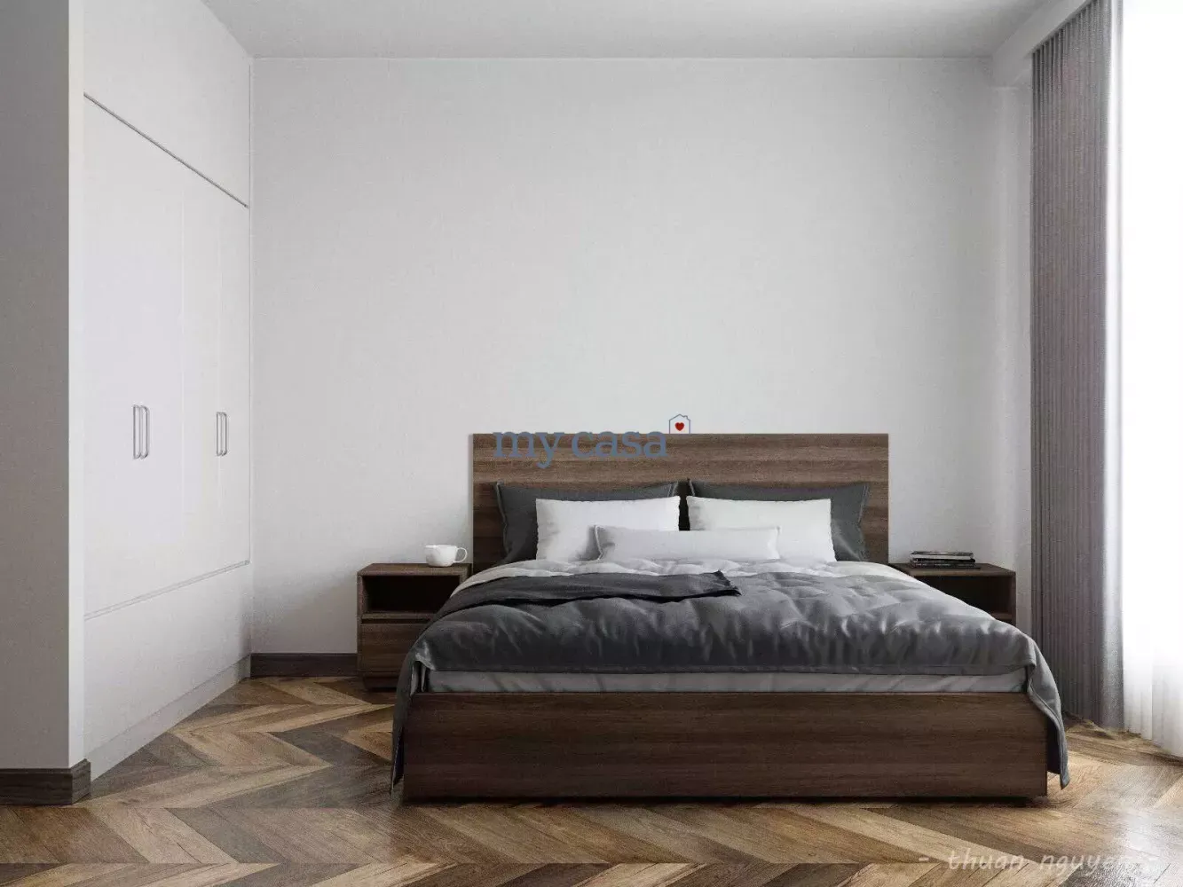 3 dormitorios apartamento en alquiler en Ho Chi Minh, Vietnam № 9341