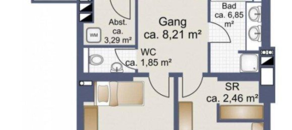 3 rooms Apartment in Vienna, Austria No. 213476 14