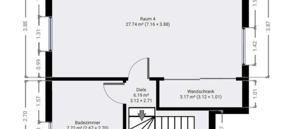 4 rooms Duplex in Leipzig, Germany No. 59499 2