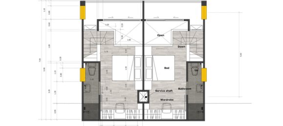 Condominio de 1 dormitorio en Utopia Loft Phuket, Thailand No. 29413 8