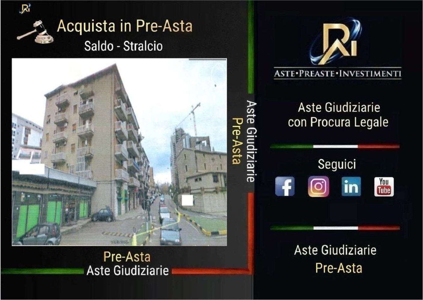 7 rooms Apartment in Cosenza, Italy No. 184066