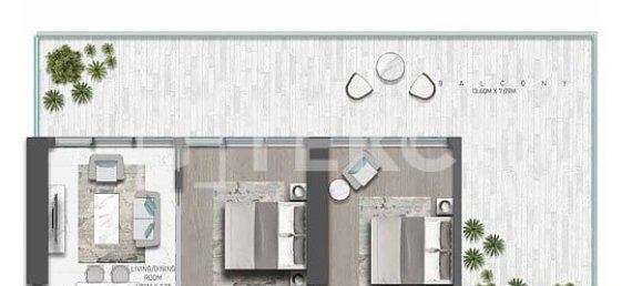 2 غرف نوم شقة في داماك هيلز (أكويا باي داماك), UAE رقم 40299 3