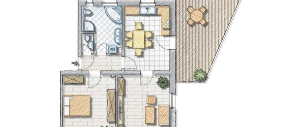 Apartamento de 2 habitaciónes en Nurnberger Land, Germany No. 144824 7