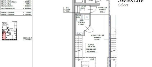2غرفة شقة في Meidling, Austria رقم 262020 5