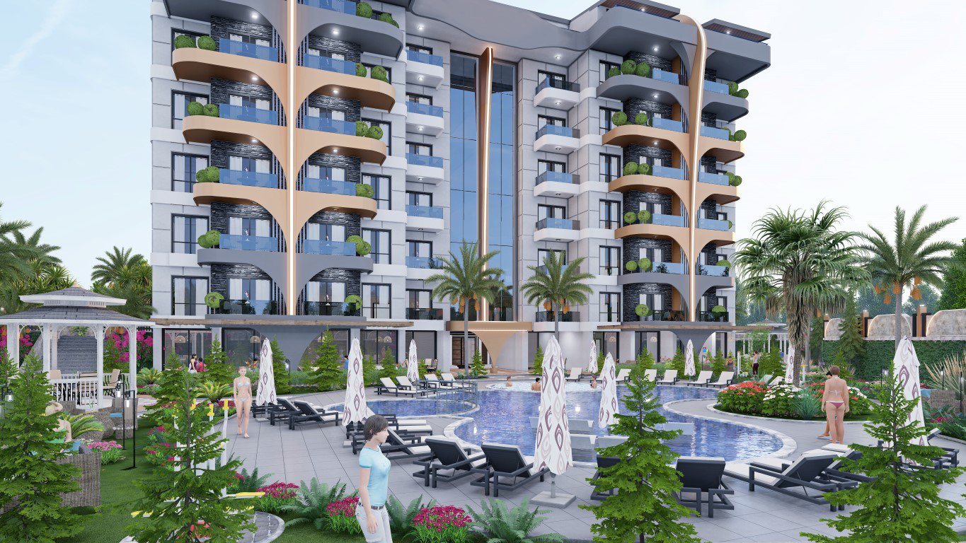 Apartment 2+1 in Gazipasa, Turkey No. 16698