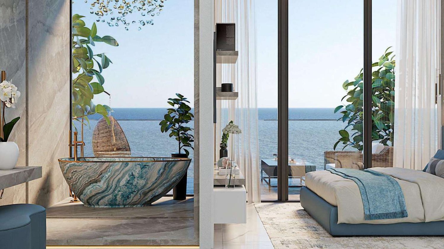 1 bedroom Apartment in MANTA BAY, Al Marjan Island, UAE No. 63984