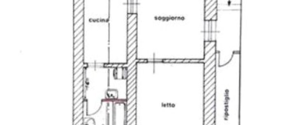 Квартира с 2 комнатами в Ольджинате, Италия № 1724 11