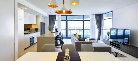 3 dormitorios apartamento en alquiler en Binh Thanh, Ho Chi Minh, Vietnam № 75076 14