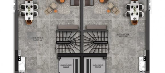 Villa 5+1 in Antalya, Turkey No. 7140 15