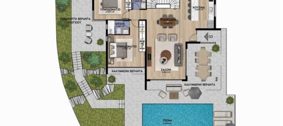 3 bedrooms Villa in Pegeia, Cyprus No. 16618 3