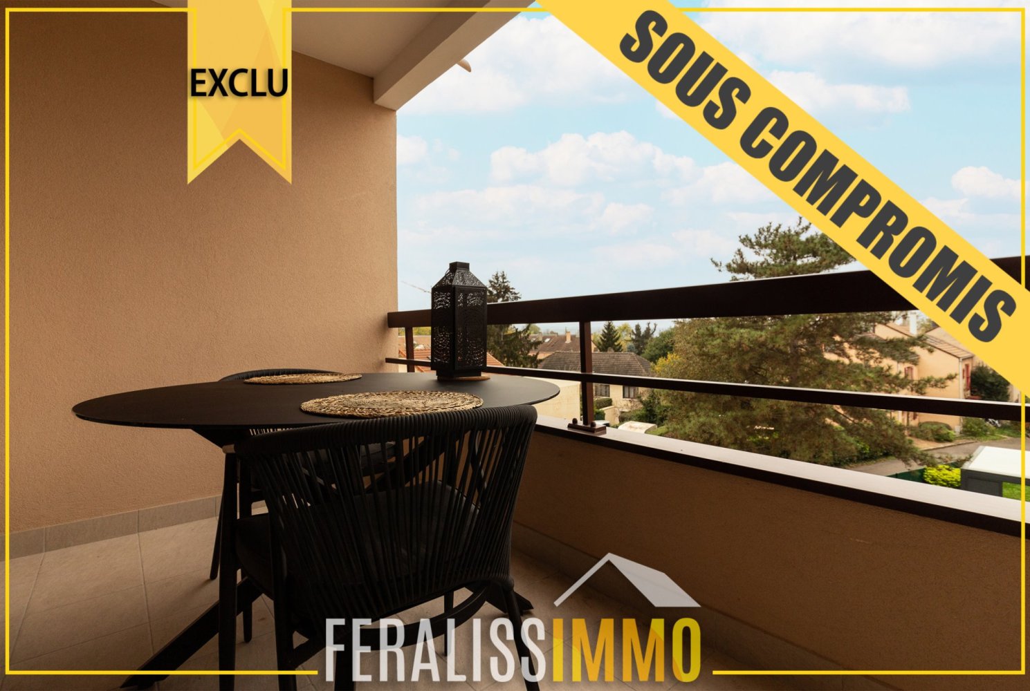 Квартира с 2 спальнями в Эраньи, Франция № 162807