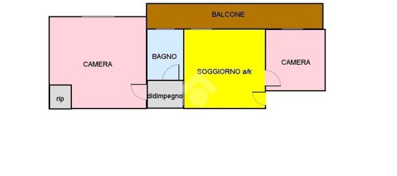 2 rooms Apartment in Rome, Italy No. 300094 45