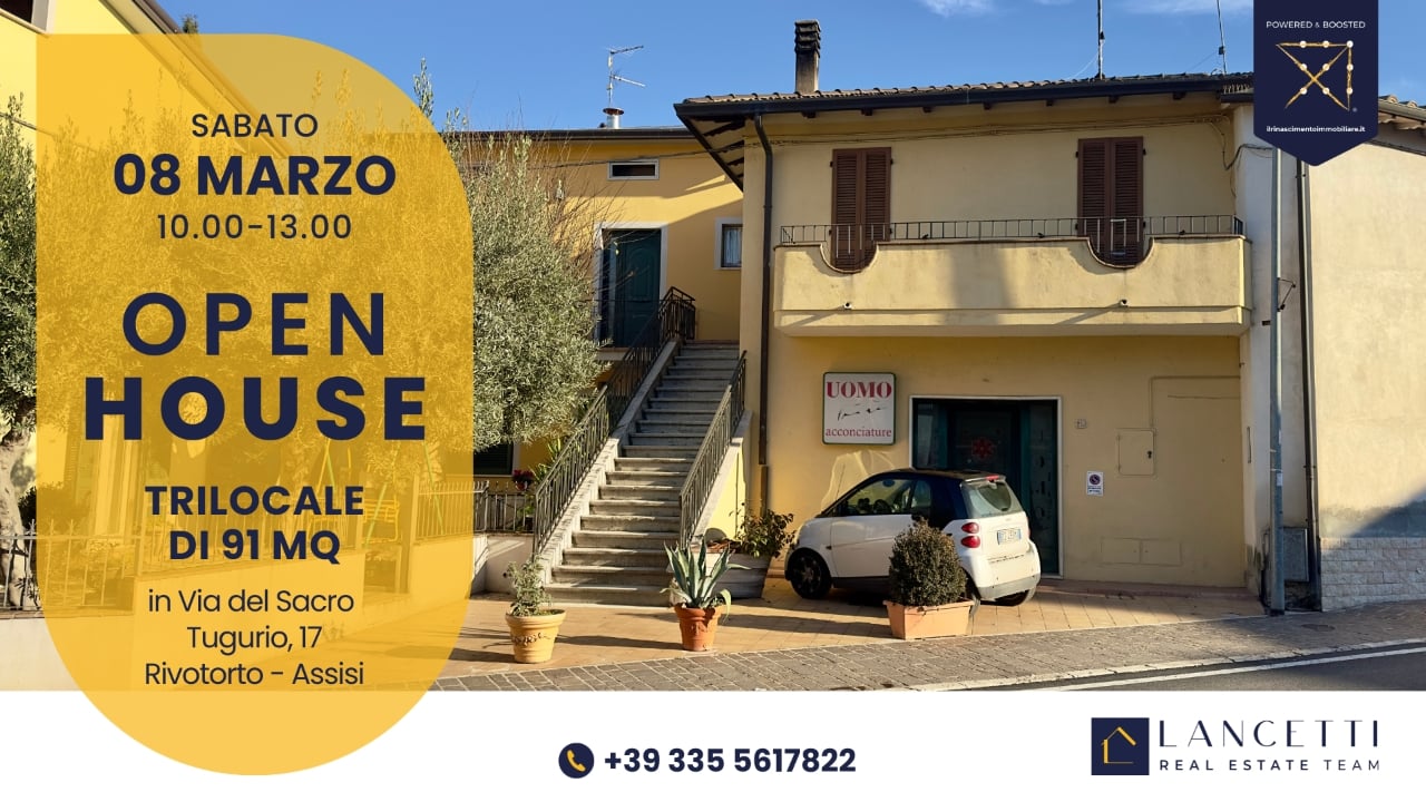 3 rooms Apartment in Assisi, Italy No. 102282