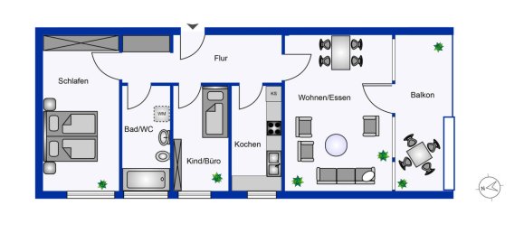 2غرفة شقة في Bad Tolz-Wolfratshausen, Germany رقم 144485 13