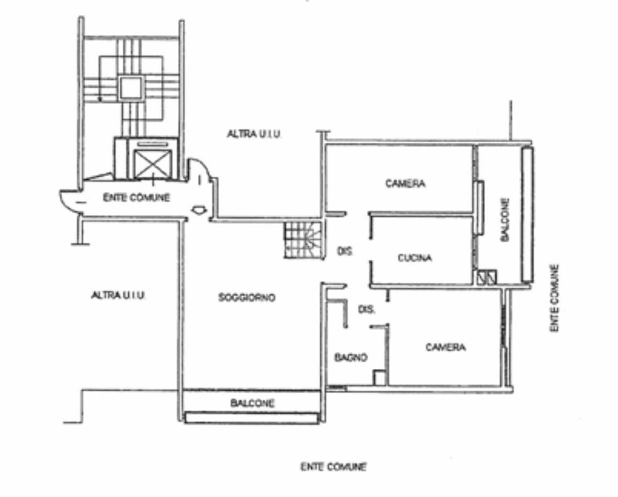 Apartamento de 3 divisões em Basiglio, Italy N.º 6994