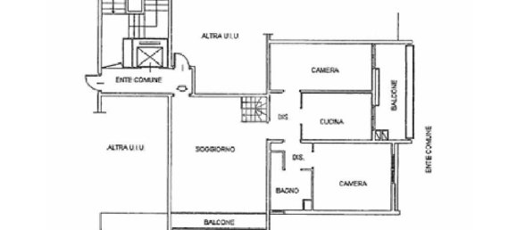 3 rooms Apartment in Basiglio, Italy No. 6994 12