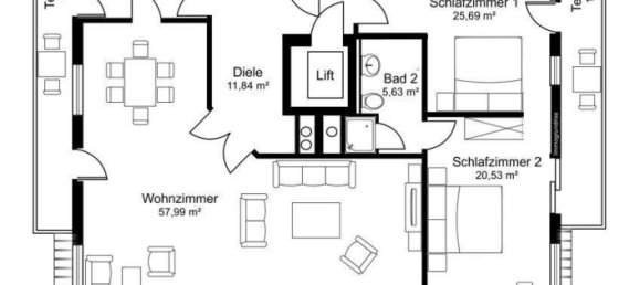 3 rooms Apartment in Salzburg, Austria No. 187791 20