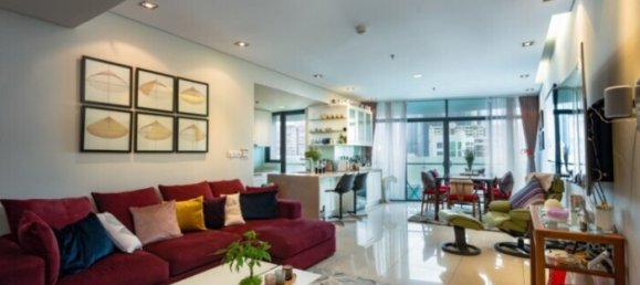 2 dormitorios apartamento en alquiler en Binh Thanh, Ho Chi Minh, Vietnam № 74944 2