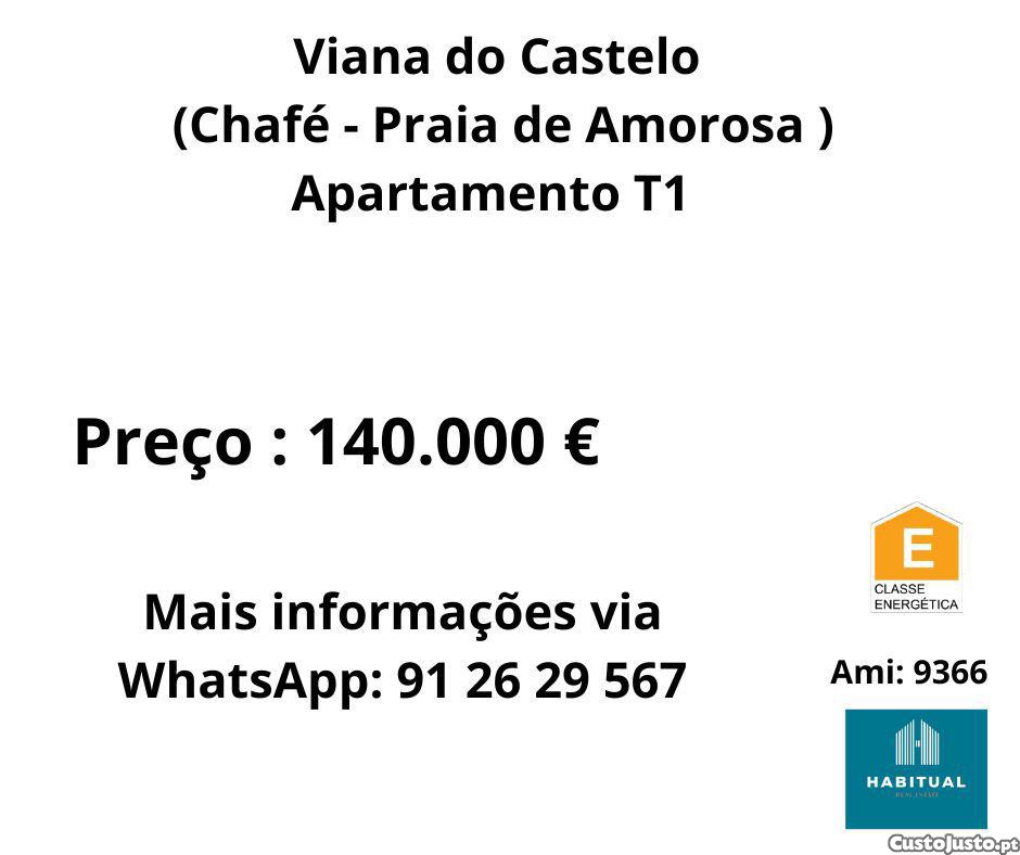 Квартира с 1 спальней в Виана ду Каштелу, Португалия № 310056