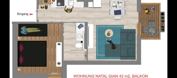 2غرفة شقة في Ischgl, Austria رقم 17689 14