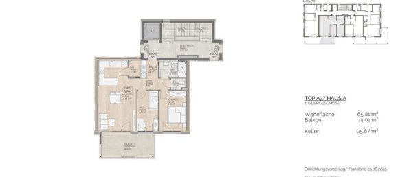 Apartamento de 3 habitaciónes en St. Lorenz, Austria No. 149222 4