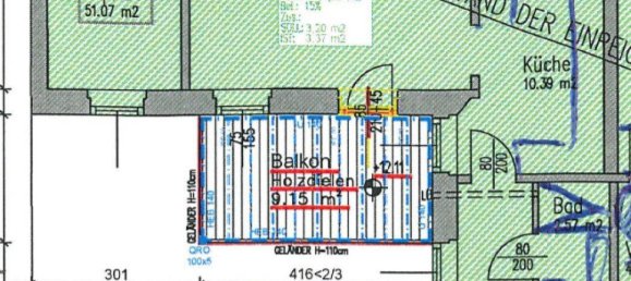 2-salle Appartement à Leopoldstadt, Austria No. 170213 11