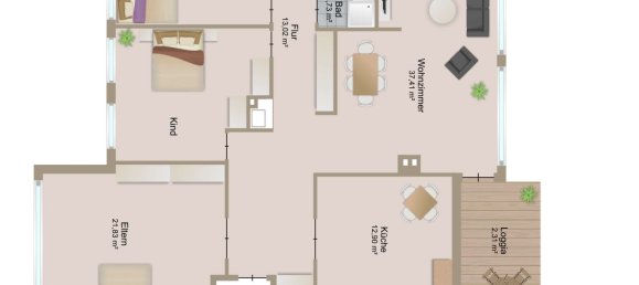 Apartamento T3 em Lower Saxony, Germany N.º 260903 9