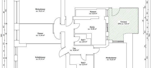 3 غرف نوم شقة في Prenzlauer Berg, Germany رقم 359882 21
