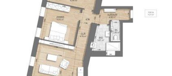 3غرفة شقة في Wahring, Austria رقم 246277 12