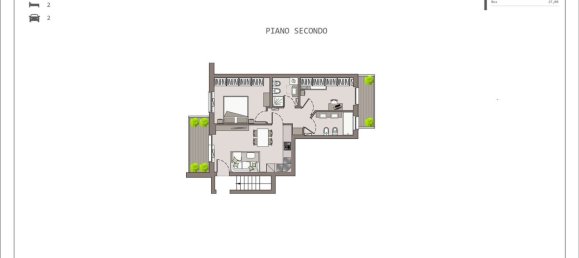 3 chambres Penthouse à Azzano San Paolo, Italy No. 63942 18