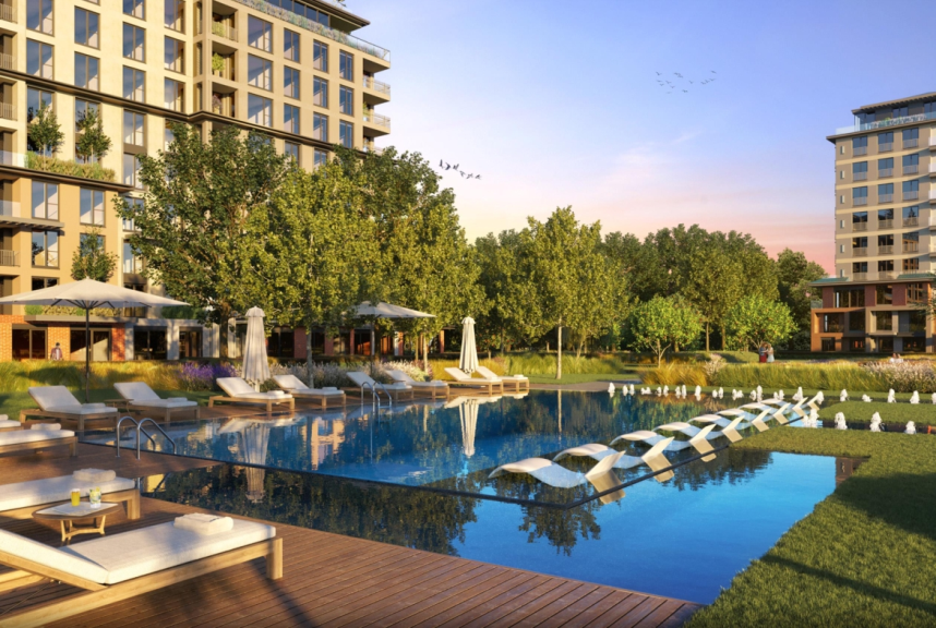 Apartamento 2+1 em Besiktas, Turkey N.º 27636