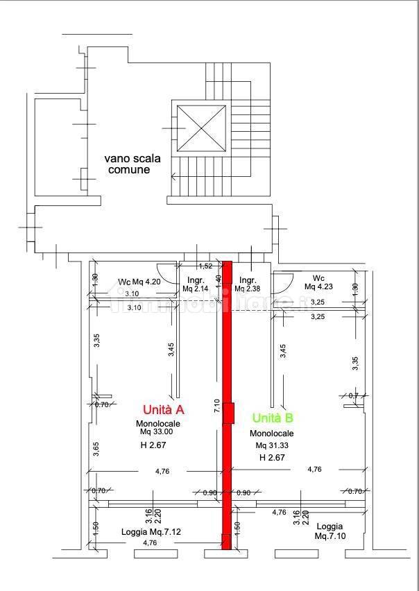 استوديو في Follonica, Italy رقم 227894
