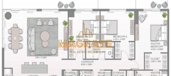 3 chambres Appartement à City Walk, UAE No. 8423 2