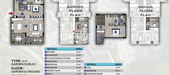 Appartement 1+1 à Oba, Turkey No. 5170 20