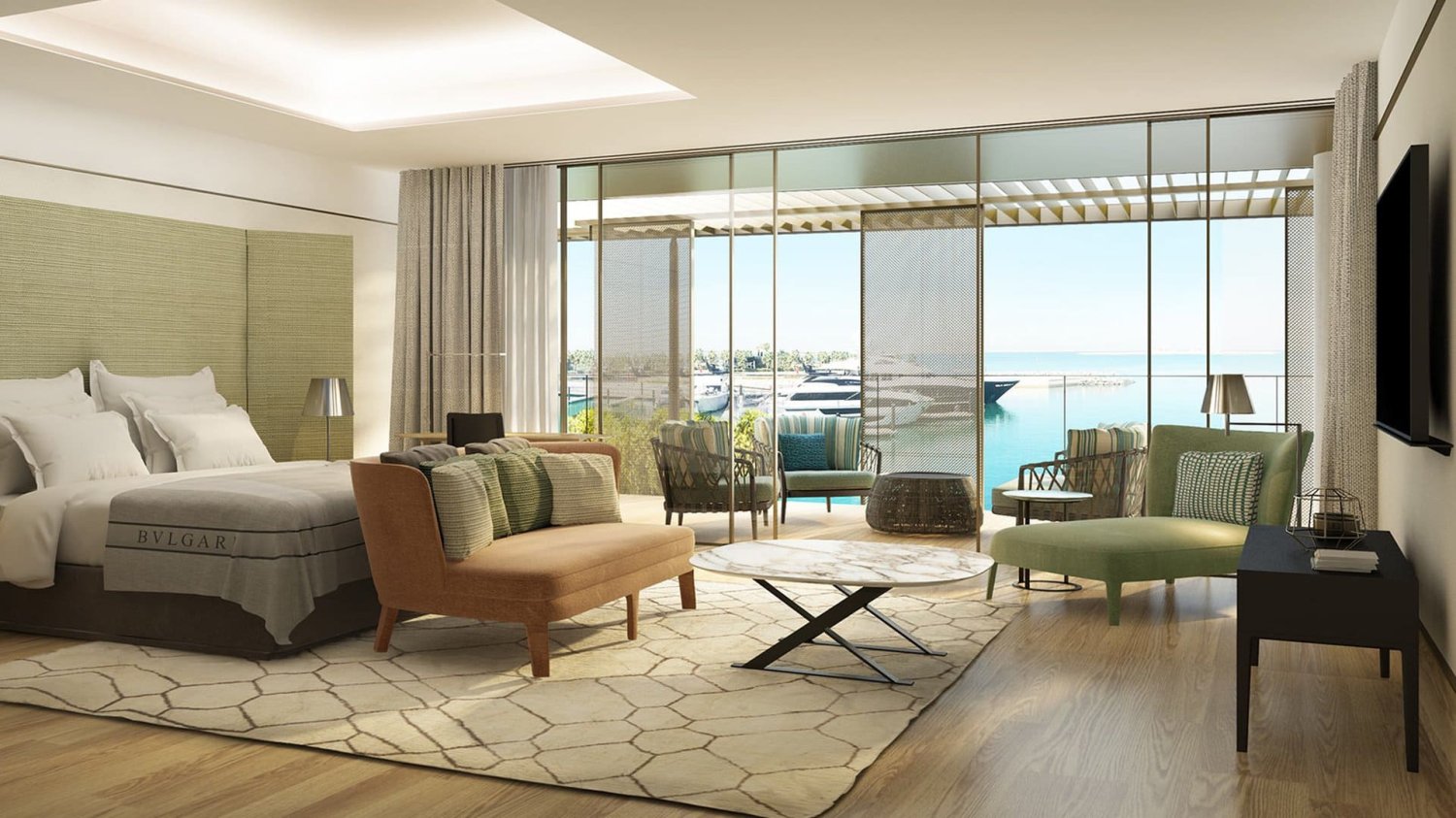 1 chambre Appartement à BULGARI MARINA LOFTS, Jumeirah, UAE No. 58382