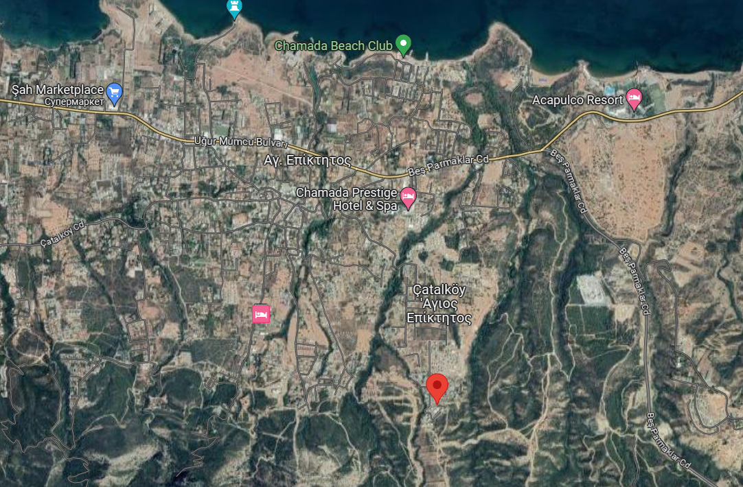 1208m² Land in Girne, Northern Cyprus No. 11767