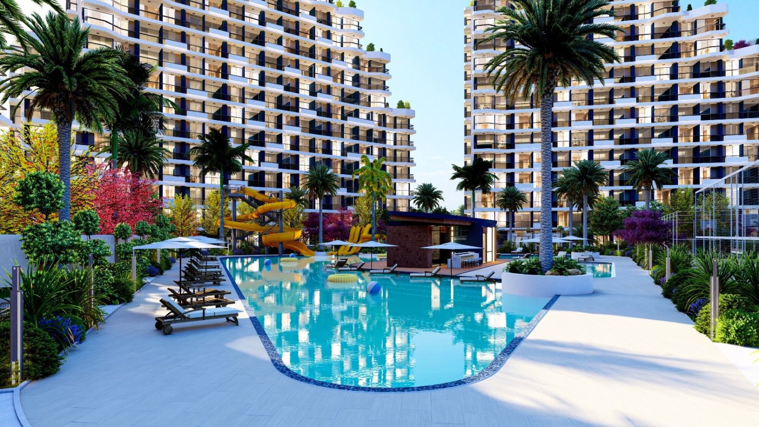 Apartamento 2+1 em Mersin, Turkey N.º 30775