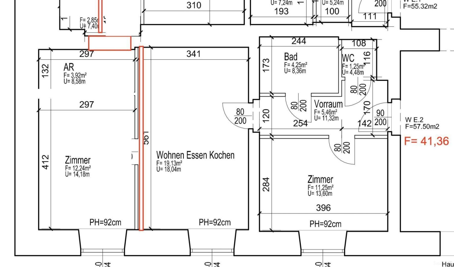 2-Zimmer Wohnung in Wetzelsdorf, Austria, Nr. 230054