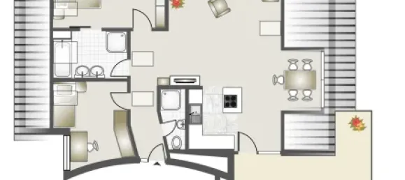 Penthouse T2 em Stuttgart, Germany N.º 10656 19