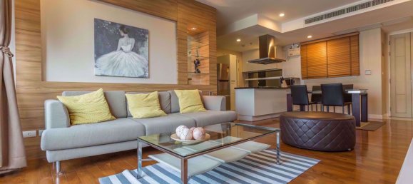 Кондоминиум с 2 спальнями в Ваттхана, Таиланд № 10400 3