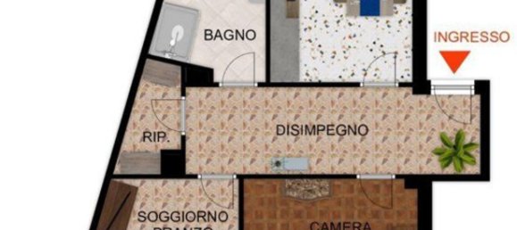 3-Zimmer Wohnung in Pinerolo, Italy, Nr. 212323 10