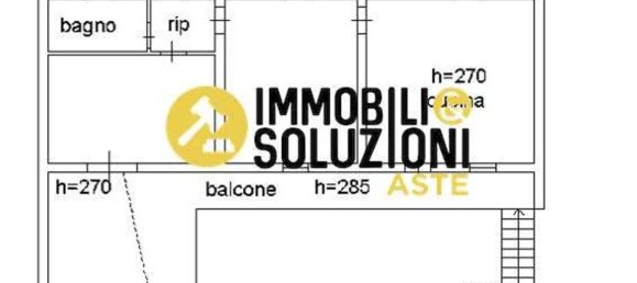 3 rooms Apartment in Pontevico, Italy No. 7094 17