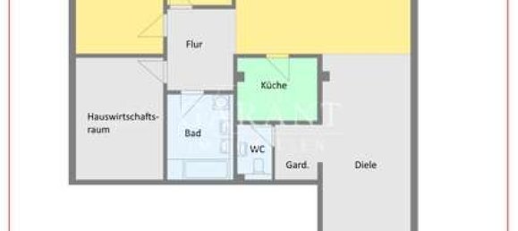 Квартира с 2 спальнями в Ravensburg, Германия № 3177 7