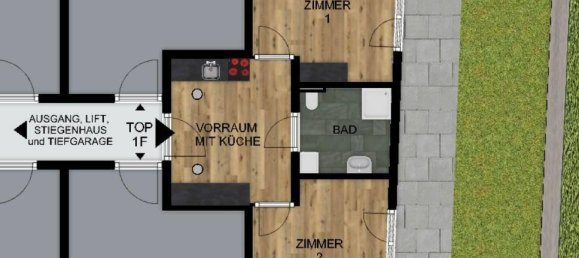 2-Zimmer Wohnung in Innsbruck-Stadt, Austria, Nr. 19960 29